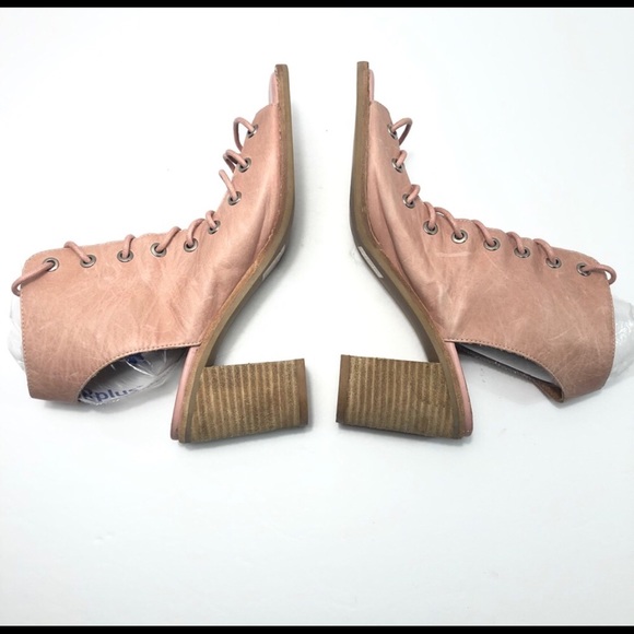 FREE PEOPLE JEFFREY CAMPBELL Minimal Lace Up Heels - Picture 6 of 12